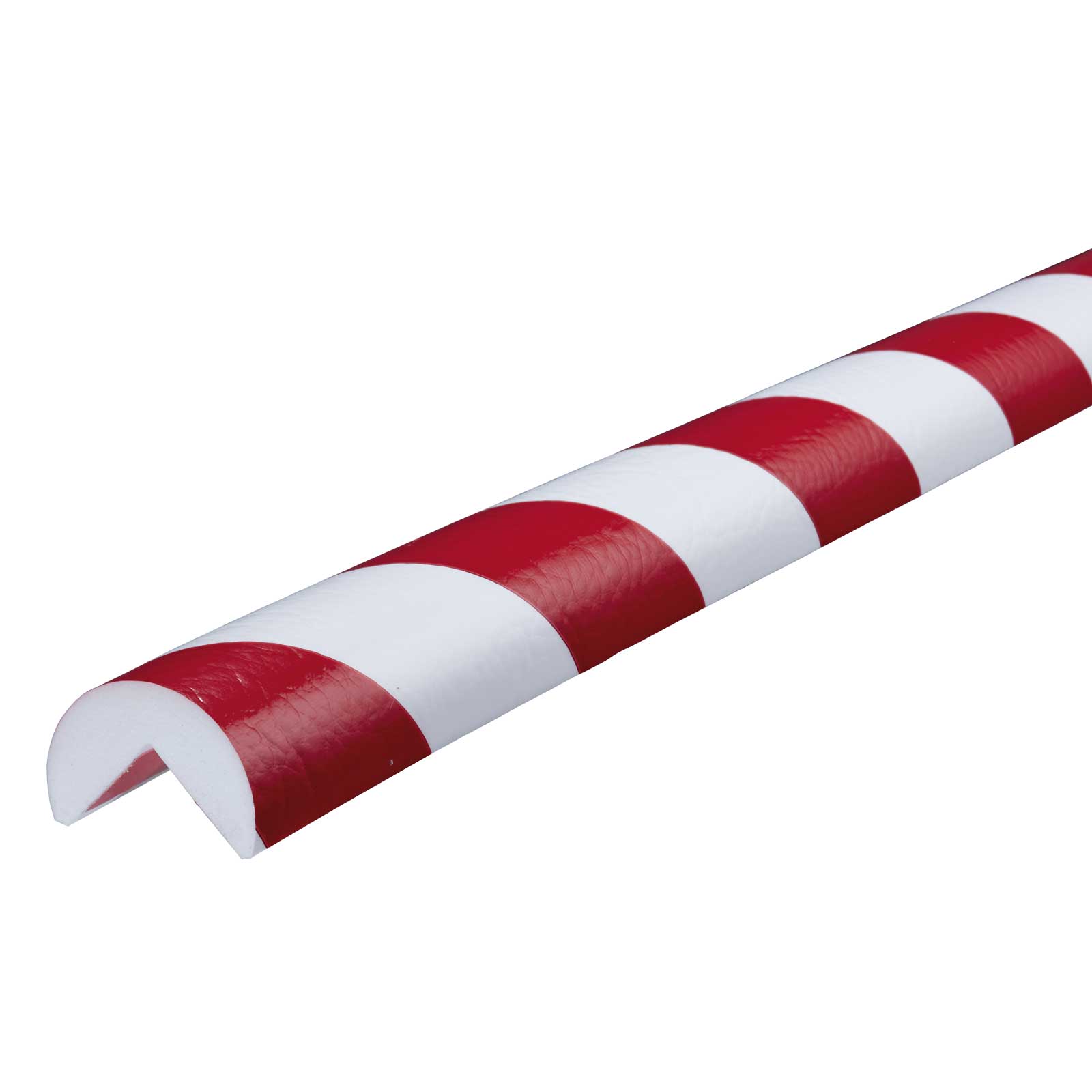 Knuffi Eckschutzprofil Typ A selbstklebend 5m Kantenschutz Eckschutz Schutzprofi Farbe:rot/weiß von Knuffi