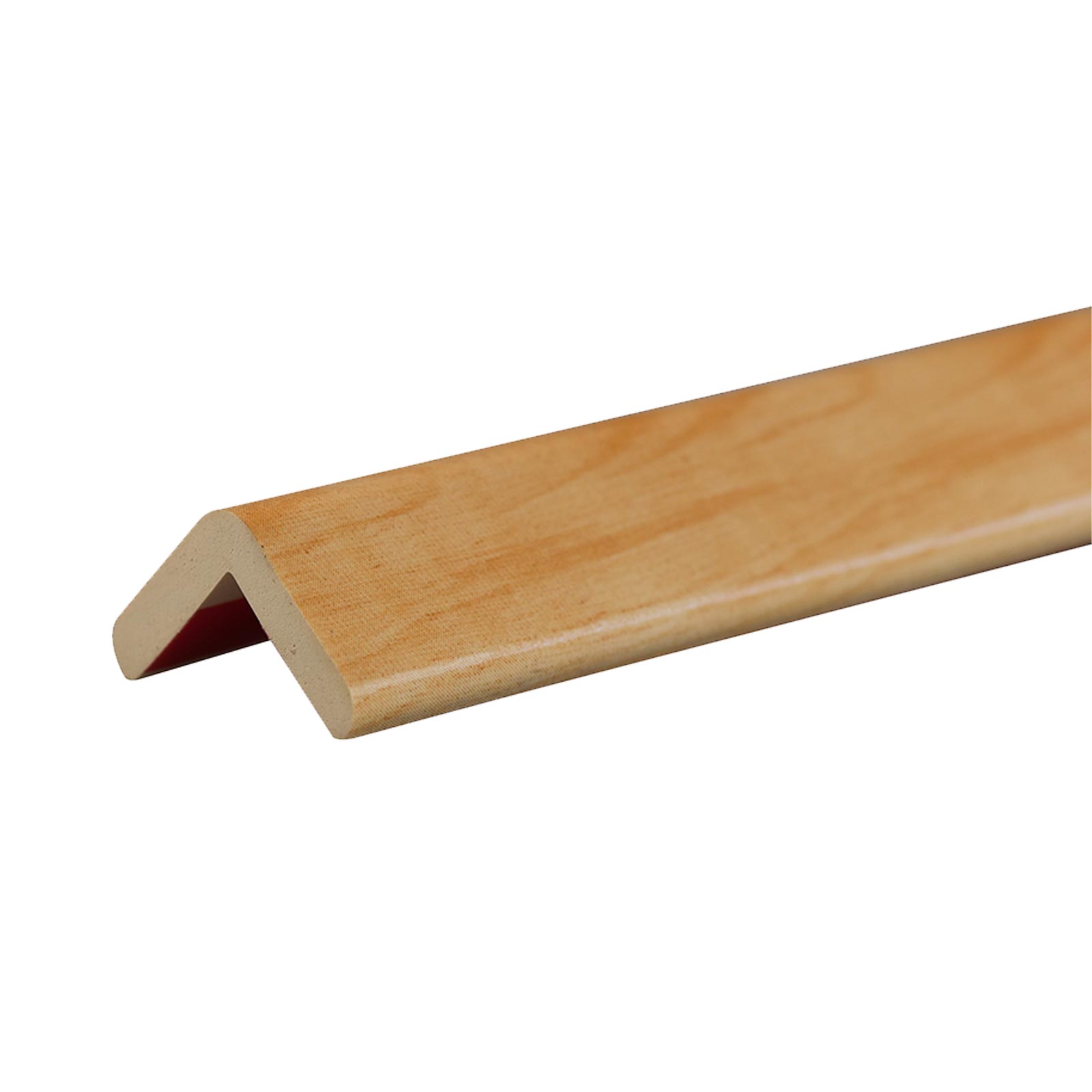 Knuffi Eckschutzprofil Typ H klebend 1m - Kantenschutz, Eckschutz, Schutzprofil Farbe:Holz natur von Knuffi