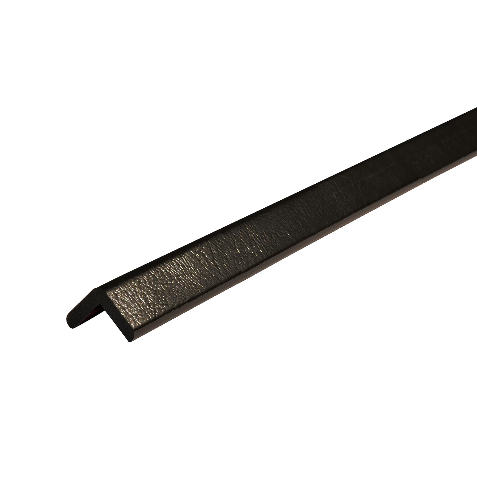 Knuffi Eckschutzprofil Typ H klebend 5m, Kantenschutz, Eckschutz, Schutzprofil Farbe:schwarz von Knuffi