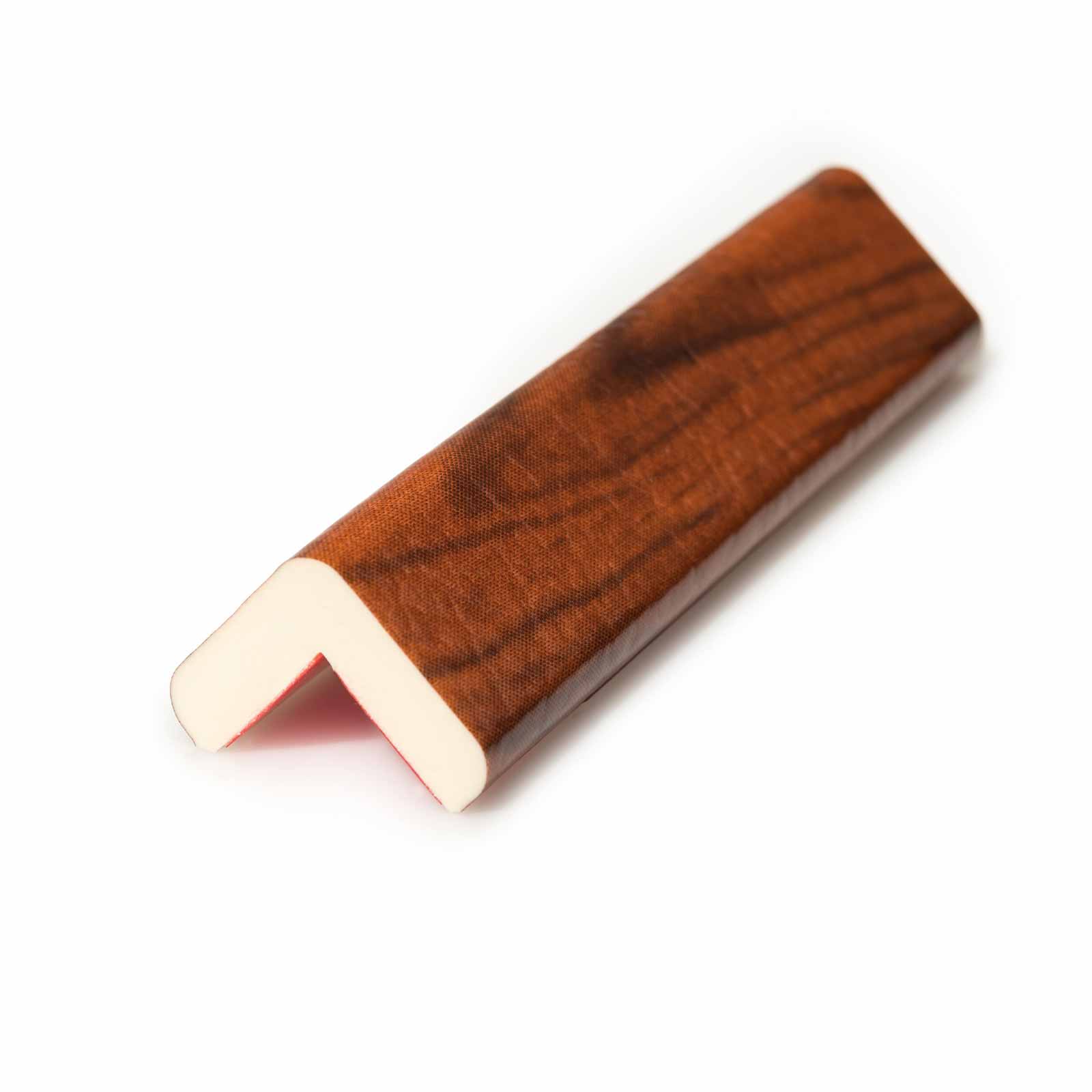 Knuffi Eckschutzprofil TypE selbstklebend 1m Kantenschutz Eckschutz Schutzprofil Farbe:Holz cherry von Knuffi