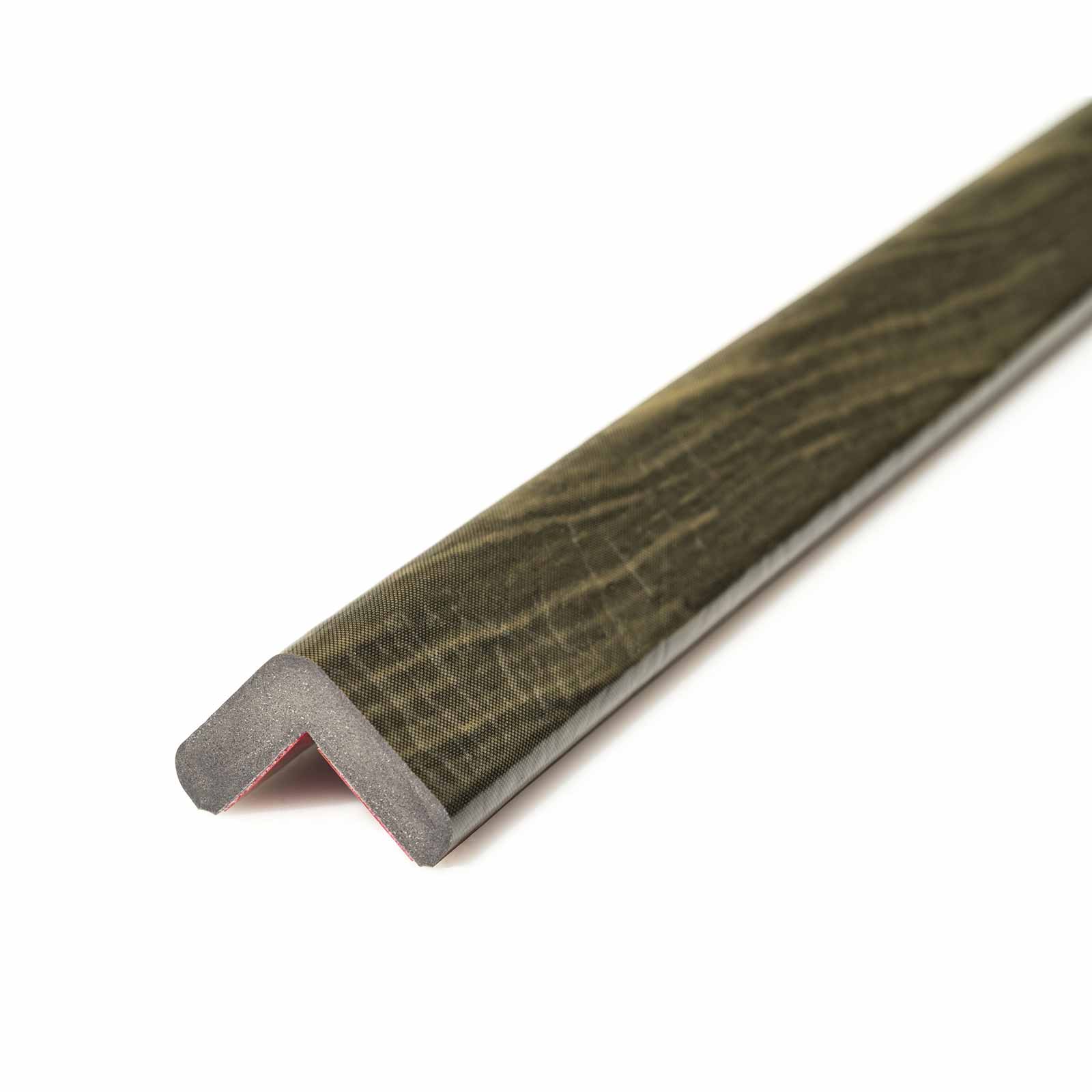 Knuffi Eckschutzprofil TypE selbstklebend 5m Kantenschutz Eckschutz Schutzprofil Farbe:Holz dunkel von Knuffi