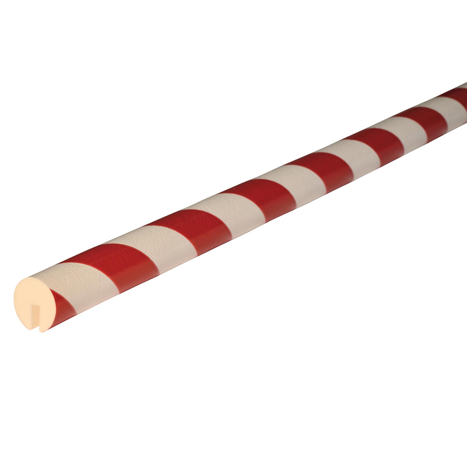 Knuffi Kantenschutzprofil Typ B 1 Meter, Kantenschutz, Eckschutz, Schutzprofil Farbe:rot/weiß von Knuffi