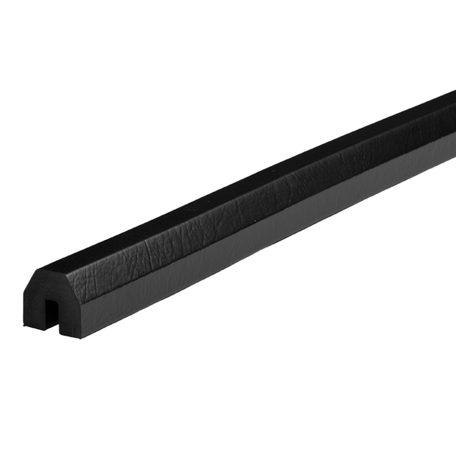Knuffi Kantenschutzprofil Typ BB 50 Meter, Kantenschutz, Eckschutz, Schutzprofil Farbe:schwarz von Knuffi