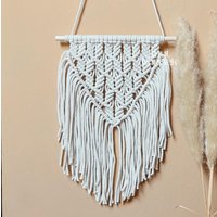 Makramee Wandbehang in Verschiedenen Farben・boho Wanddeko Mit Knotenmuster von Knutkaerlek