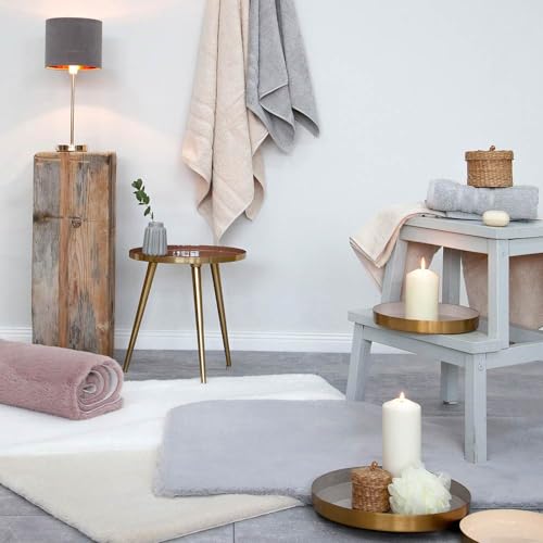 Knutzen Wohnen Badteppich flauschig 60 x 60 cm Beige - Badezimmerteppich Fussbodenheizung geeignet - Badteppich rutschfest waschbar - Kuschelige Badematte für Ihr Zuhause Knutzen Wohnen Badteppich flauschig 60 x 60 cm Beige - Badezimmerteppich Fussbodenheizung geeignet - Badteppich rutschfest waschbar - Kuschelige Badematte für Ihr Zuhause von Knutzen Wohnen