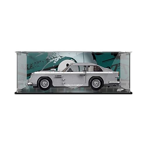 KoDeer Acryl Schaukasten für Lego 10262 DB5, 3MM Acryl Vitrine für Lego DB5 (Modell NICHT Enthalten) von KoDeer