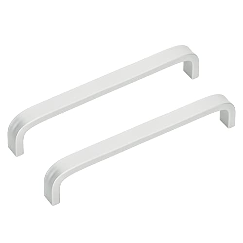 KoKoBin 20 Stück Lochabstand 128mm Silber Edelstahl-Türgriffe für Schubladen, Schränke, Küchen,Möbel, Wohnkultur Möbelgriffe mit Schrauben (20, Bohrlochabstand: 128 mm) von KoKoBin