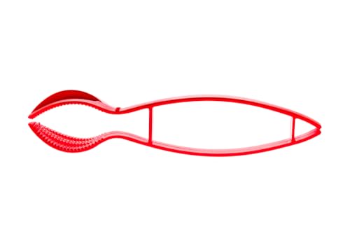 (12 Stück) Cocktailzange, Rot von koala