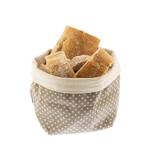 Koala Spain Recycelter Brotkasten oder Obstschale, gepunktet, beige Koala Spain Recycelter Brotkasten oder Obstschale, gepunktet, beige von Koala