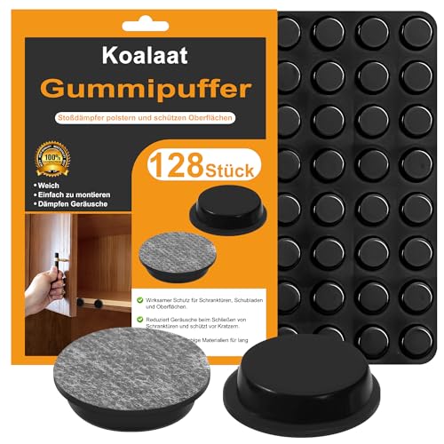 Gummipuffer Selbstklebend 128 Stück, Anschlagpuffer Elastikpuffer Schwarz, Silikonpuffer Schutzpuffer Gumminoppen Selbstklebend 12,7x3,5 mm Gummipuffer Selbstklebend 128 Stück, Anschlagpuffer Elastikpuffer Schwarz, Silikonpuffer Schutzpuffer Gumminoppen Selbstklebend 12,7x3,5 mm von Koalaat