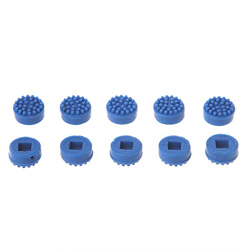 Kobeleen 10PCS Trackpoint Pointer Maus Stick Point Für Laptop Tastatur Laptop Tastatur Schwarz Blau von Kobeleen