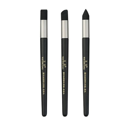 Kobeleen Artists Silicone Colour Shaper Tool, Inclined Tip/Round Tip Paint Shapers Color Shaper Painting Tool Color Shaper Tools von Kobeleen
