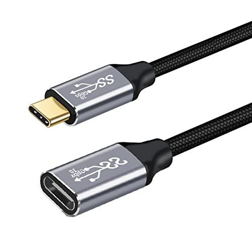 Kobeleen Typ-C-Verlängerungskabel 3.1 Gen 2-Verlängerungskabel, 100 W, Stecker auf Buchse, Typ-C-Ladedatenleitung Kobeleen Typ-C-Verlängerungskabel 3.1 Gen 2-Verlängerungskabel, 100 W, Stecker auf Buchse, Typ-C-Ladedatenleitung von Kobeleen