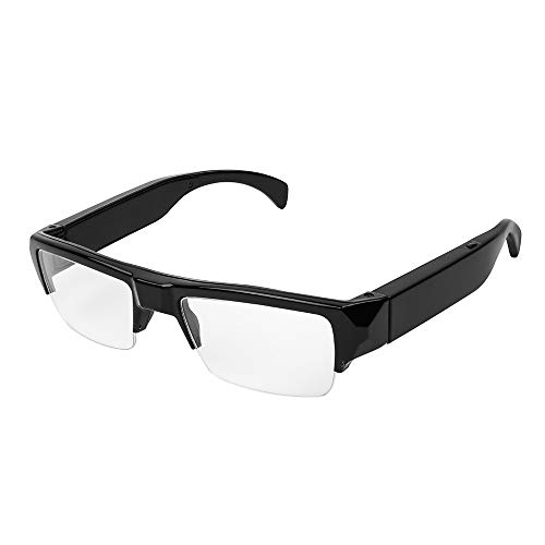 KOBERT GOODS V13 Version 2.0 Versteckte hochauflösende 5 Megapixel Full HD Mini Überwachungs-Kamera in Einer Brille mit Mikrofon Foto Ton und Video-Aufnahmen USB-ANSCHLUSS von Kobert-Goods