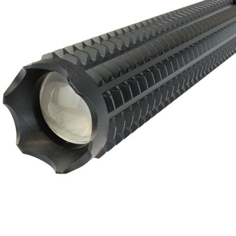 LED Taschenlampe FL-L16 5 Watt Power LED Lampe 240 Lumen Handlampe Aluminiumgehäuse Zoomfunktion wasserdicht IP65 led light von Kobert-Goods von Kobert-Goods