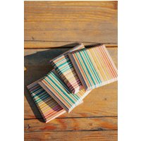 Handgemachte Recycelte Skateboard-Untersetzer 4Er-Set Handgemachte Recycelte Skateboard-Untersetzer 4Er-Set von KobiDesignCo