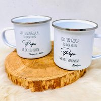 Kaffeebecher Bester Papa Vatertag Geburtstag Homeoffice - Keramiktasse Oder Emaillebecher Becher Glück Kaffeebecher Bester Papa Vatertag Geburtstag Homeoffice - Keramiktasse Oder Emaillebecher Becher Glück von Koboldtheater22