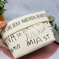 Korb Mit Unterschriften Der Kinder - Abschiedsgeschenk Oder Dankeschön Für Die Lehrerin Geschenke Lehrkräfte Utensilo Personalisiert Korb Mit Unterschriften Der Kinder - Abschiedsgeschenk Oder Dankeschön Für Die Lehrerin Geschenke Lehrkräfte Utensilo Personalisiert von Koboldtheater22