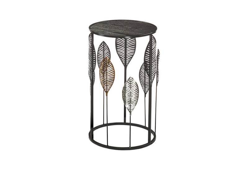 Kobolo Beistelltisch Tisch Dekotisch - PIANTA - aus Metall und Holz Gr1 (1-St) von Kobolo