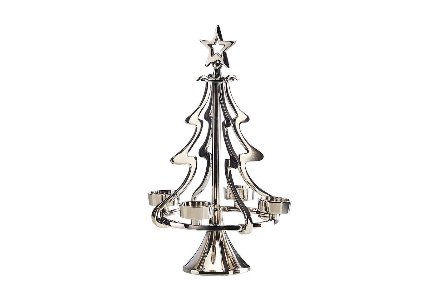 Kobolo Kerzenhalter Kerzenständer XMASTREE klein (4 Teelichter) von OTTO