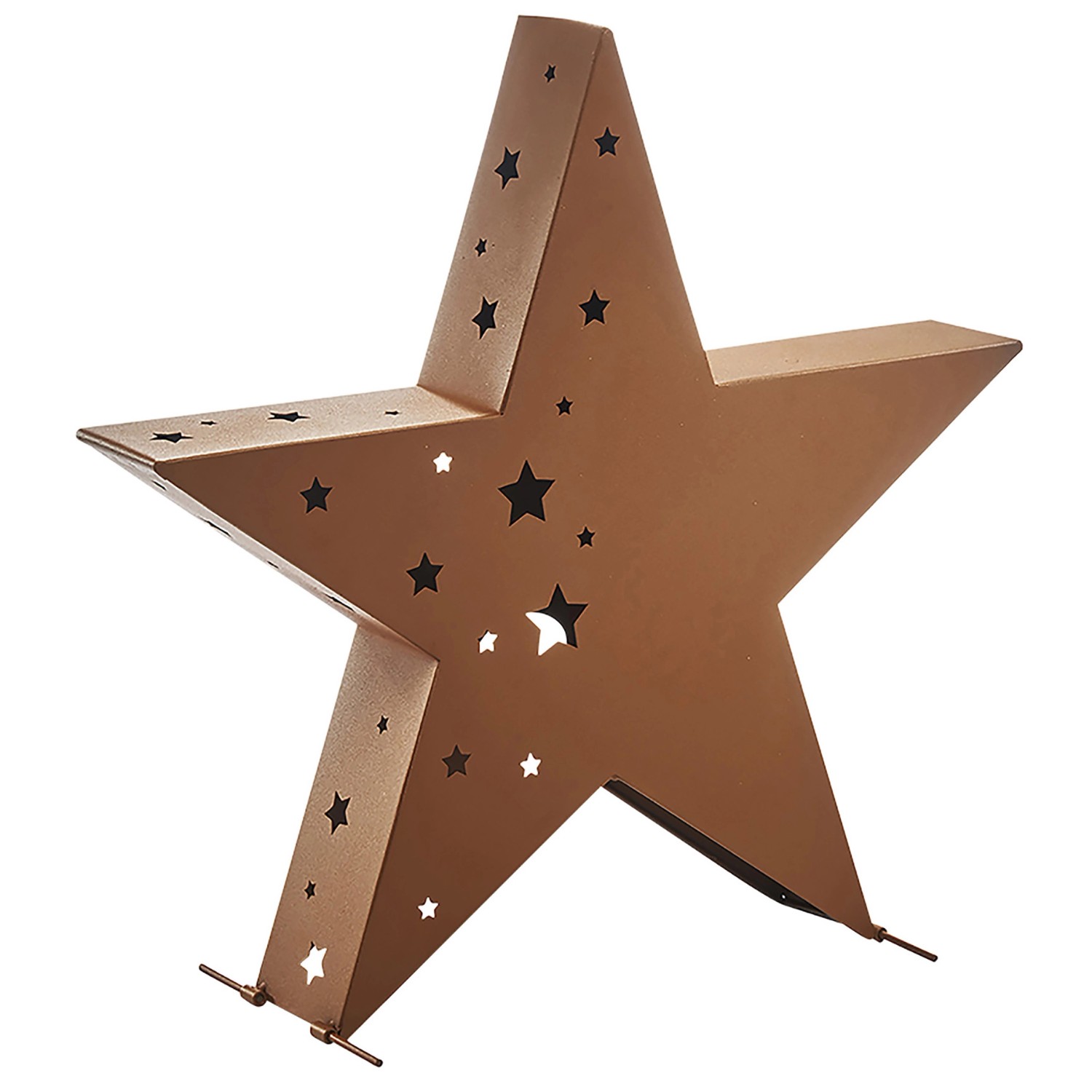 Kobolo Kerzenhalter Teelichthalter Laterne Deko STAR Rostoptik XL Kobolo Kerzenhalter Teelichthalter Laterne Deko STAR Rostoptik XL von Kobolo