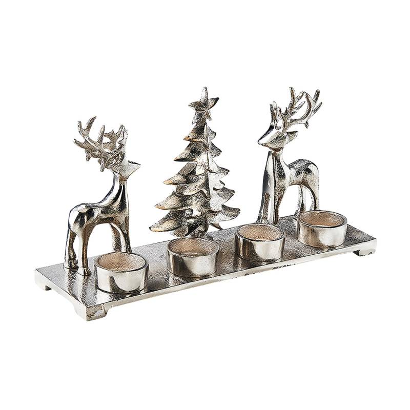 Kobolo Kerzenhalter Teelichthalter Weihnachtsbaum Rentiere 33x10x17 cm Kobolo Kerzenhalter Teelichthalter Weihnachtsbaum Rentiere 33x10x17 cm von Kobolo