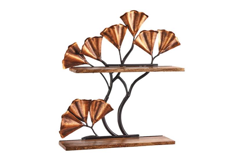 Kobolo Regal Wandregal Hängeregal Bücherregal ELARA - 2 Böden, Stück 1-tlg., 62Lx18Bx61H cm Kobolo Regal Wandregal Hängeregal Bücherregal ELARA - 2 Böden, Stück 1-tlg., 62Lx18Bx61H cm von Kobolo