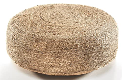 Kobolo Sitzpouf Pouf Bodenhocker - Soul - aus Jute mit Baumwollfüllung von Kobolo