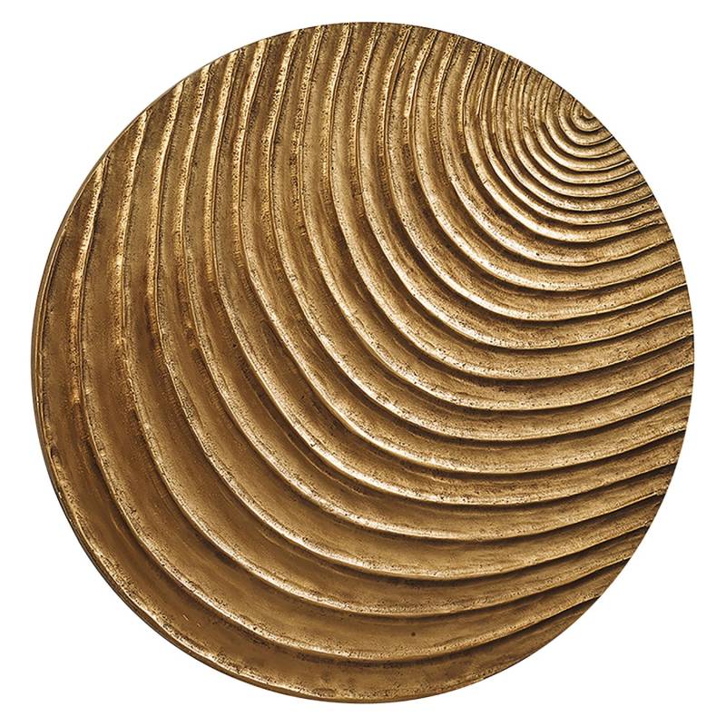 Kobolo Wandbild Wanddeko Holzbild MUMBAI MDF Holz Goldfarben Kobolo Wandbild Wanddeko Holzbild MUMBAI MDF Holz Goldfarben von Kobolo