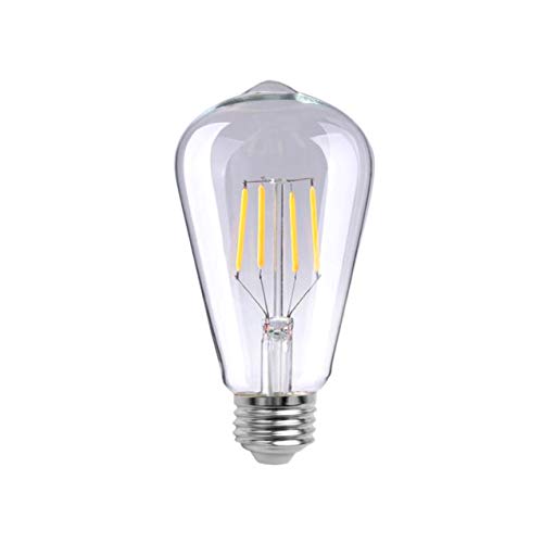 6 Watt = 50W E27 led Vintage Edison Retro Filament Leuchtmittel Lampe in warmweiß dimmbar ST64 Glühbirne kobos-led von Kobos-led Energy saving