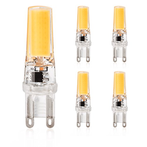 G9 led dimmbar Leuchtmittel Lampe in Stiftsockel 3W=30W in Kaltweiss 5er Pack kobos-led von Kobos-led Energy saving