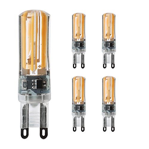 G9 led dimmbar Leuchtmittel Lampe in Stiftsockel 5W=40W in Kaltweiss 5er Pack kobos-led von Kobos-led Energy saving