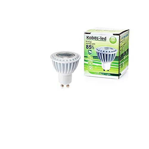 GU10 LED Leuchtmittel Lampen dimmbar Reflektor,Halogen,Lampen, 5W ersetzt 50W in warmweiss, Kobos-led (1, 1 Stück) von Kobos-led Energy saving