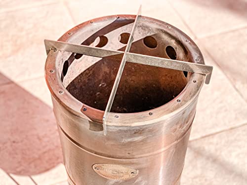 KOCH #99 Aufsatz für Feuertonne (z.B. Feuerhand) - Ständer für Dutch Oven, Feuerplatte, Plancha. Pfanne oder Grillplatte - rostfreier und massiver V2A Edelstahl 381 x 85mm - 38 x 8,5cm KOCH #99 Aufsatz für Feuertonne (z.B. Feuerhand) - Ständer für Dutch Oven, Feuerplatte, Plancha. Pfanne oder Grillplatte - rostfreier und massiver V2A Edelstahl 381 x 85mm - 38 x 8,5cm von Koch