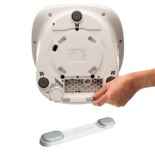 KochFix - Gleitplatte für Thermomix TM5 / TM6 - unsichtbarer Schieber - Schiebeplatte für sicheres Bewegen des Thermomix - Zubehör für Thermomix KochFix - Gleitplatte für Thermomix TM5 / TM6 - unsichtbarer Schieber - Schiebeplatte für sicheres Bewegen des Thermomix - Zubehör für Thermomix von KochFix