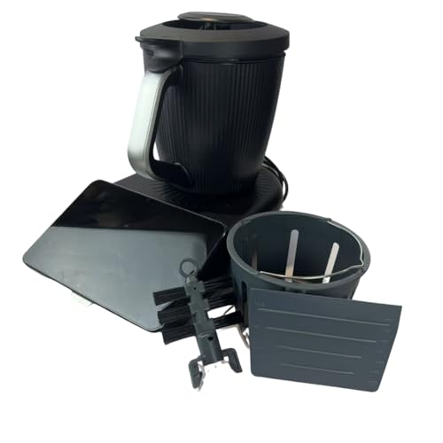 KochSync 2-in-1 Dampfgareinsatz für Thermomix TM7/TM6/TM5 – Premium Garkorb mit Trennteiler & Reinigungsfunktion, Garkorbteiler, Lebensmittelechtes, Dampfgarer Einsatz, Zubehör von KochSync