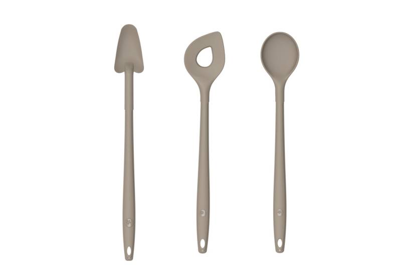 Kochblume Kochbesteck-Set Backlöffel + Kochlöffel + Restelöffel - 3-tlg. - taupe Kochblume Kochbesteck-Set Backlöffel + Kochlöffel + Restelöffel - 3-tlg. - taupe von Kochblume