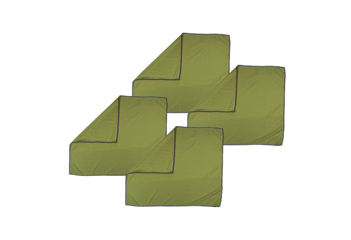 Kochblume Kochbesteck-Set Poliertuch 4-tlg. - olive Kochblume Kochbesteck-Set Poliertuch 4-tlg. - olive von Kochblume