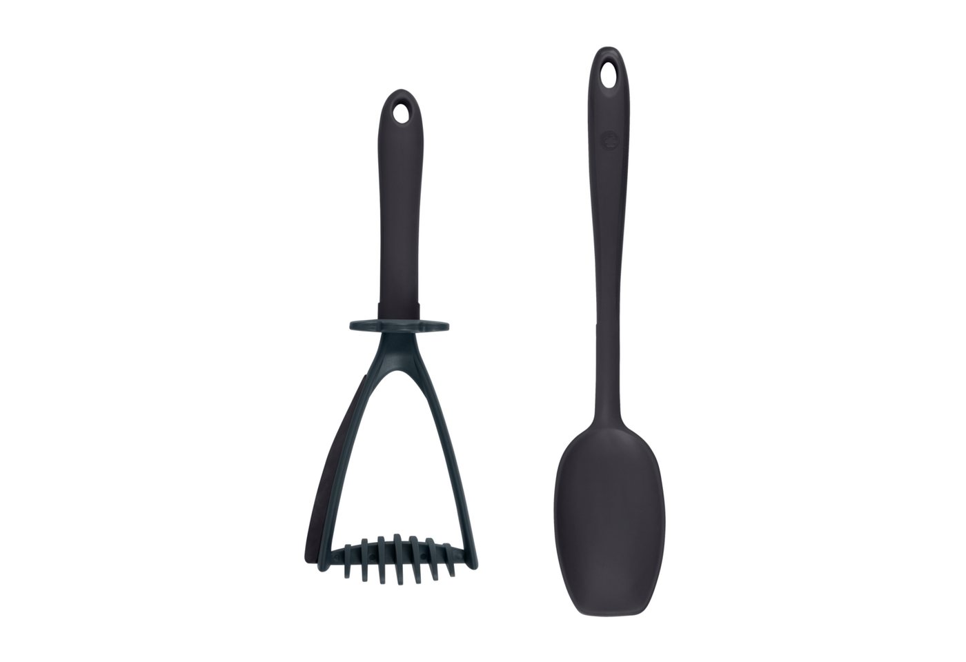 Kochblume Kochbesteck-Set Saucenlöffel L + Kartoffelstampfer - 2-tlg. - anthrazit Kochblume Kochbesteck-Set Saucenlöffel L + Kartoffelstampfer - 2-tlg. - anthrazit von Kochblume