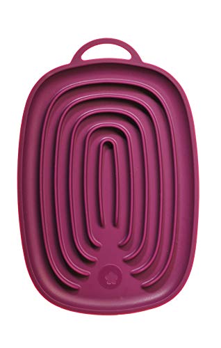 Kochblume Multiablage | Ablage für Küchenhelfer | Premium-Silikon | Hitzebeständig | Spülmaschinenfest | 22cm | Farbe: lila von Kochblume