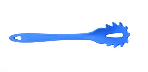 Kochblume Pastalöffel | Premium-Silikon | Hitzebeständig | Spülmaschinenfest | 30cm | Farbe: blau von Kochblume