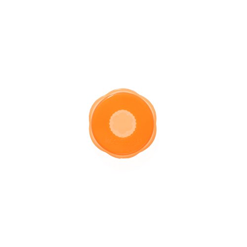 Kochblume Stretch-ii 4cm | Für Anwendungen von Ø 2-4cm | Frischhaltedeckel | Universaldeckel | Premium-Silikon & BPA frei| Hitzebeständig | Spülmaschinenfest | Farbe: orange von Kochblume
