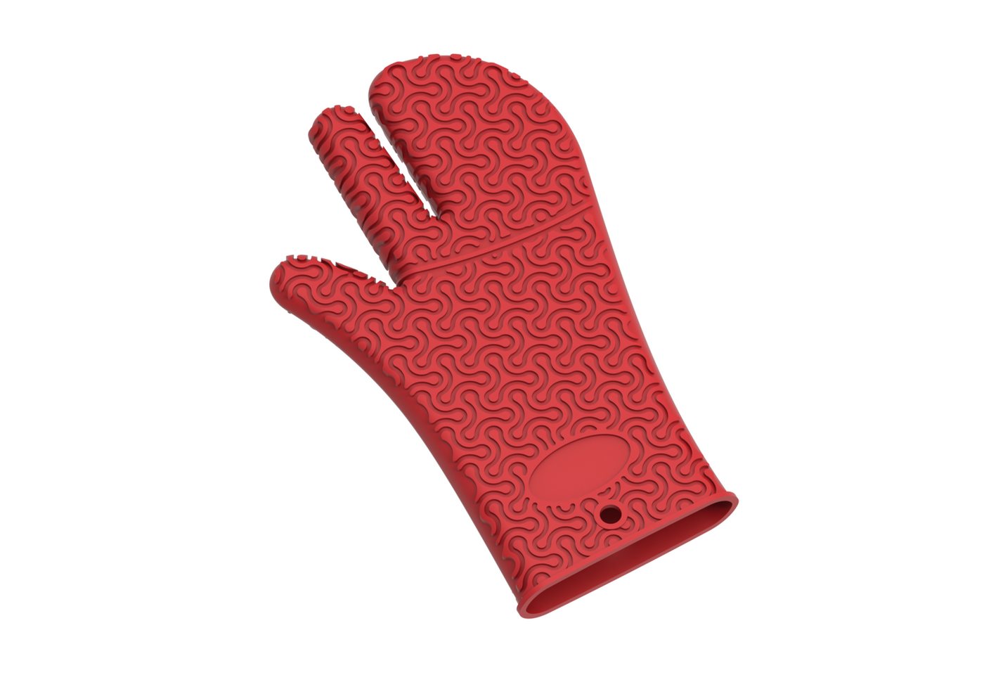 Kochblume Topfhandschuhe Silikon Handschuh Rot von Kochblume