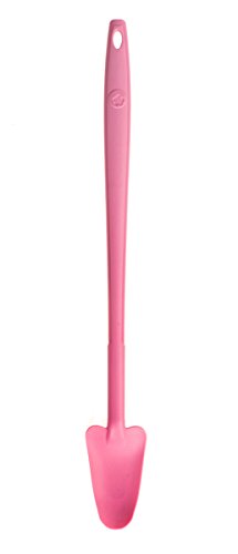 Kochblume Restelöffel L | Premium-Silikon | Hitzebeständig | Spülmaschinenfest | 31cm | Farbe: pink von Kochblume