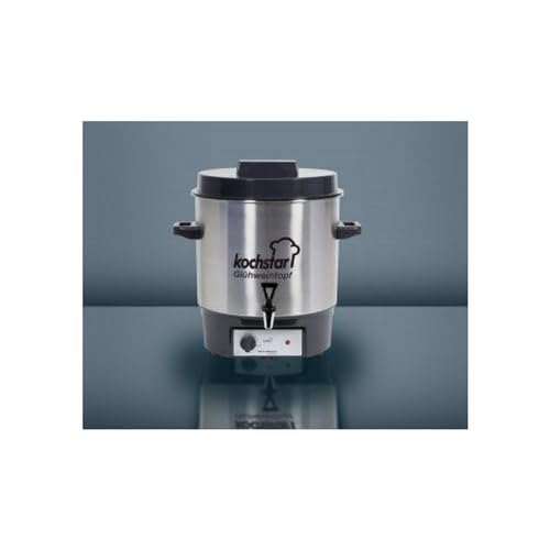 kochstar 99034535 WarmMaster EA 1/2" multifunktional elektrisch Topf, 18/10 Steel, 27 liters von kochstar