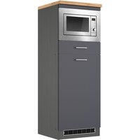 KOCHSTATION Backofen/Kühlumbauschrank "KS-Milan", HELD Möbel, Mikrowellen-Kühlschrankumbau 60 cm, matt oder hochglänzend von Kochstation