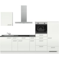 nobilia Küchenzeile ""Laser I", Ausrichtung wählbar, Breite 300 cm" vormontiert, wahlw. mit unterschiedlichen E-Geräten-Sets nobilia Küchenzeile ""Laser I", Ausrichtung wählbar, Breite 300 cm" vormontiert, wahlw. mit unterschiedlichen E-Geräten-Sets von Nobilia