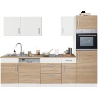 KOCHSTATION Küchenzeile "KS-Gera" Breite 270 cm, wahlweise mit E-Geräten, mit Arbeitsplatte KOCHSTATION Küchenzeile "KS-Gera" Breite 270 cm, wahlweise mit E-Geräten, mit Arbeitsplatte von Kochstation