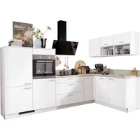 KOCHSTATION Küchenzeile "KS-Scafa, vormontiert, mit höhenverstellbaren Füßen" vormontiert, wahlweise mit E-Geräten, Stellbreite 305 x 185 cm KOCHSTATION Küchenzeile "KS-Scafa, vormontiert, mit höhenverstellbaren Füßen" vormontiert, wahlweise mit E-Geräten, Stellbreite 305 x 185 cm von Kochstation