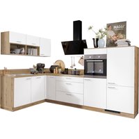 KOCHSTATION Küchenzeile "KS-Scafa, vormontiert, mit höhenverstellbaren Füßen" vormontiert, wahlweise mit E-Geräten, Stellbreite 305 x 185 cm KOCHSTATION Küchenzeile "KS-Scafa, vormontiert, mit höhenverstellbaren Füßen" vormontiert, wahlweise mit E-Geräten, Stellbreite 305 x 185 cm von Kochstation